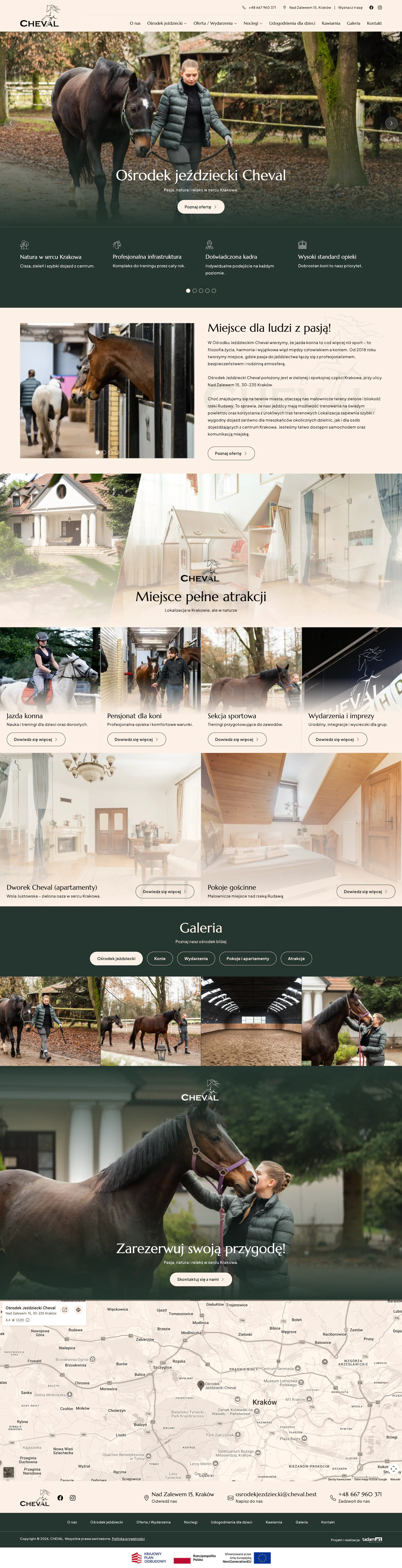 Zrzut strony cheval.best - realizacja Cheval